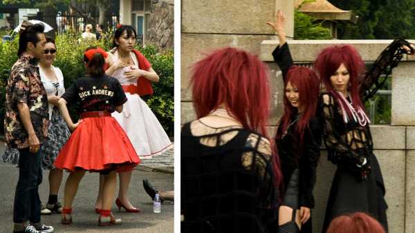 A serendipitous event in Yoyogi park