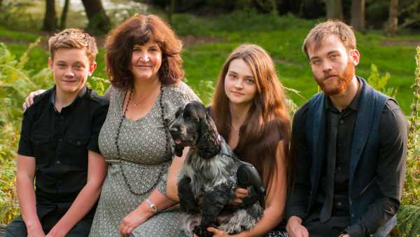Jo Forrest and Family by Ian Cartwright